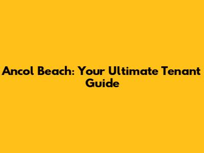 Ancol Beach: Your Ultimate Tenant Guide