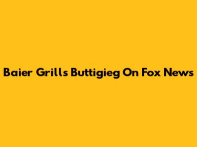Baier Grills Buttigieg On Fox News