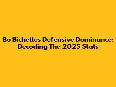 Bo Bichette's Defensive Dominance: Decoding The 2025 Stats