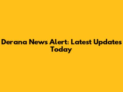 Derana News Alert: Latest Updates Today