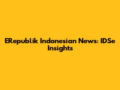 ERepublik Indonesian News: IDSe Insights